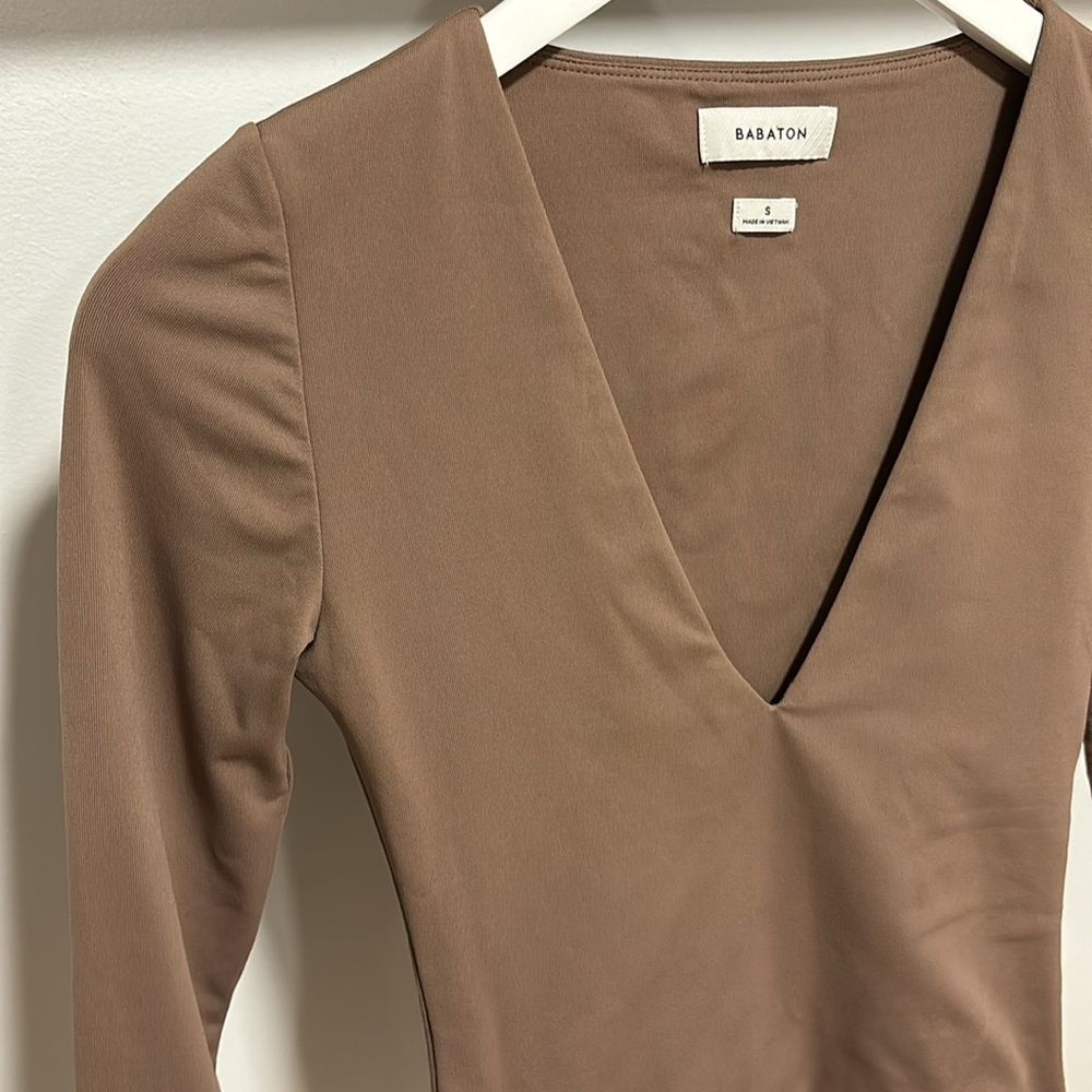 Babaton Aritzia Contour long sleeve bodysuit. - Picture 2 of 9
